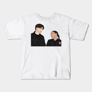 Rose and Dimitri - Vampire Academy Kids T-Shirt